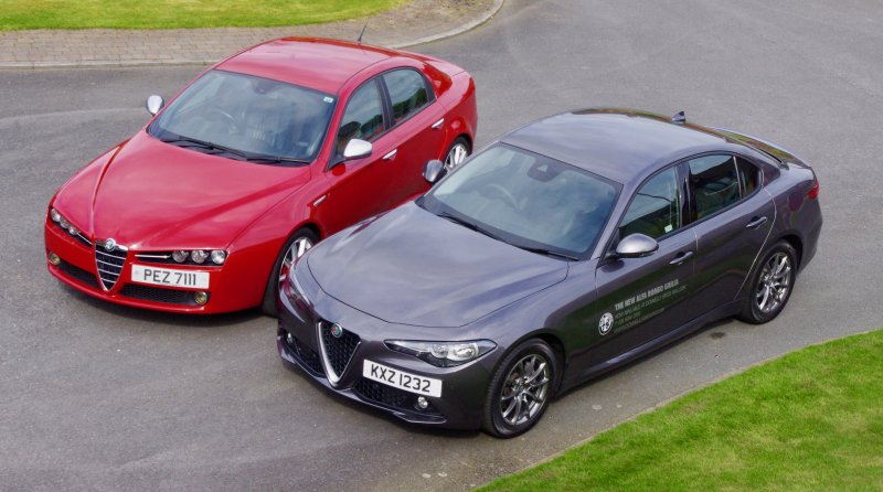 Alfa Romeo 159 in Italy