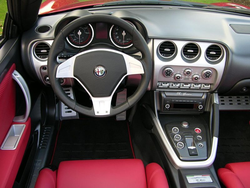 Alfa Romeo 8c салон