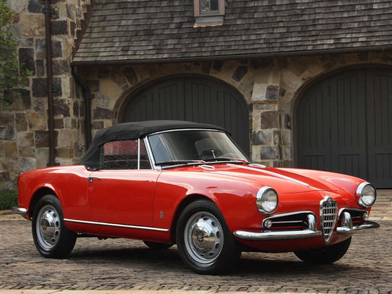 1956 Alfa Romeo Giulietta Spider