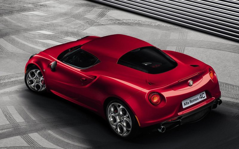 Alfa Romeo 4c Rear