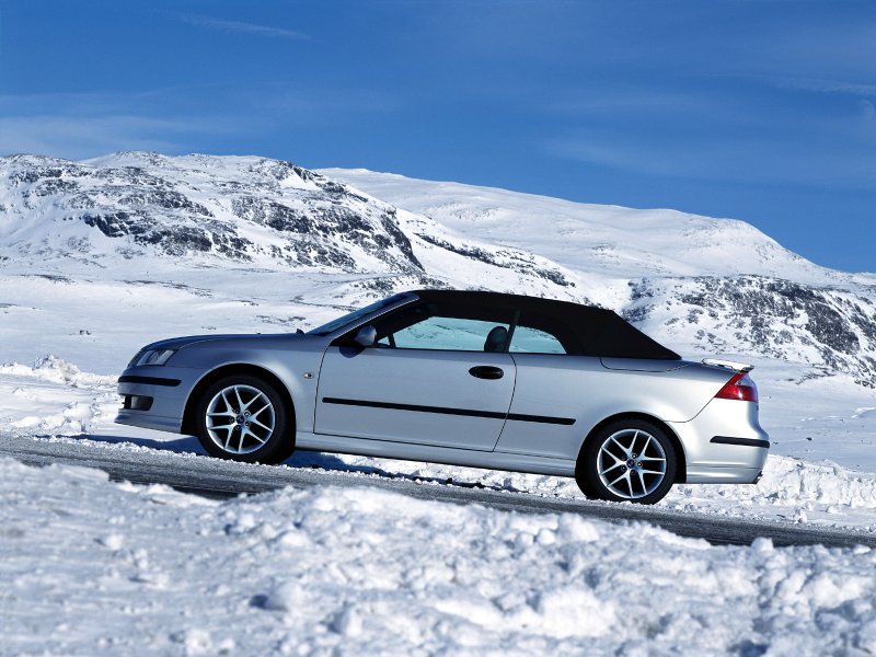 Saab 9-3 зимний