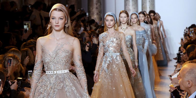 Elie Saab на подиуме