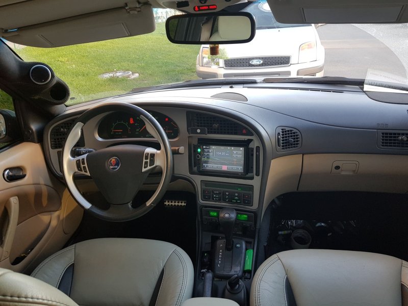 Saab 9-5 2002 салон