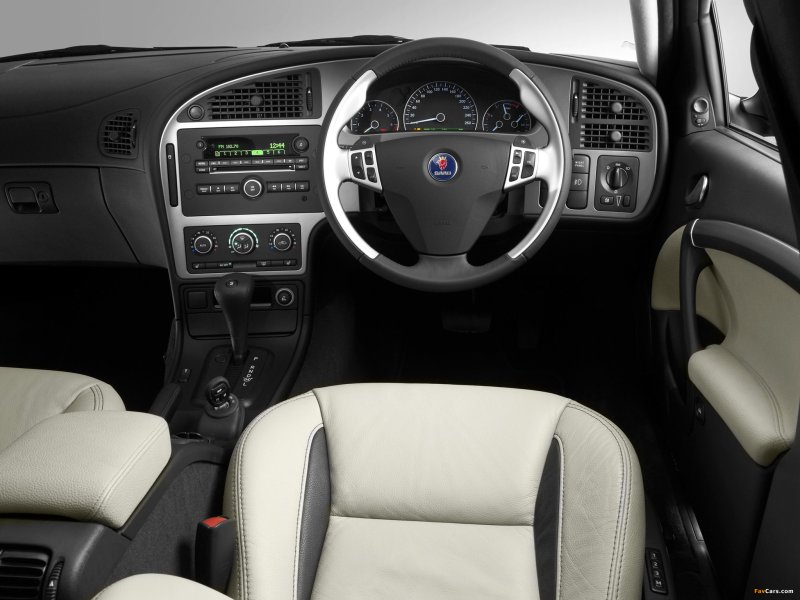 Saab 9-5 2007 салон