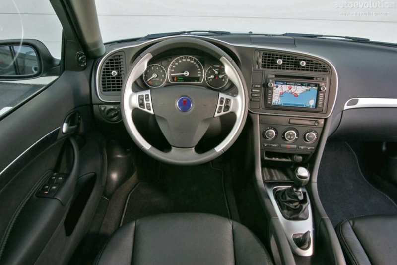 Saab 9-3 2007 салон