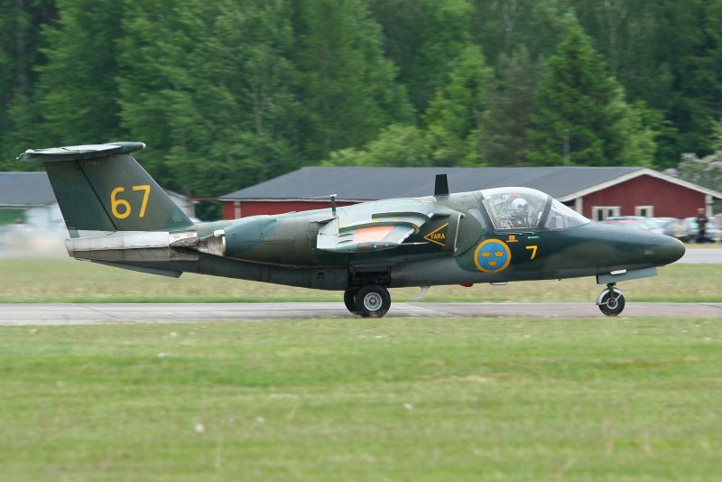 Saab sk60 ВВС Швеции
