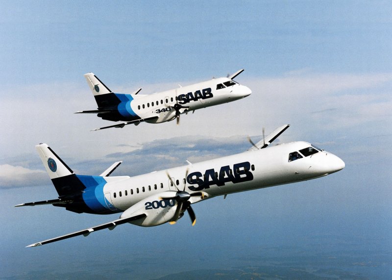 Saab 340 самолет