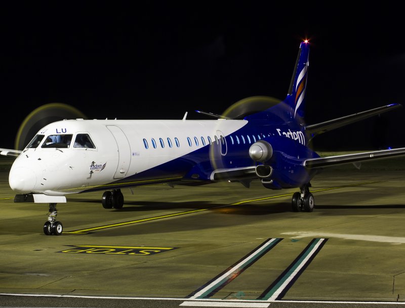 Saab 2000 полет