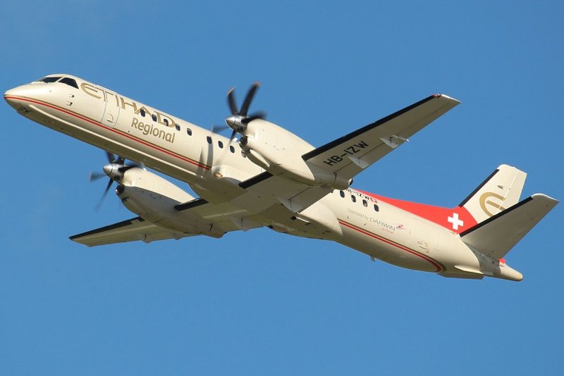 Saab 2000 региональный самолет