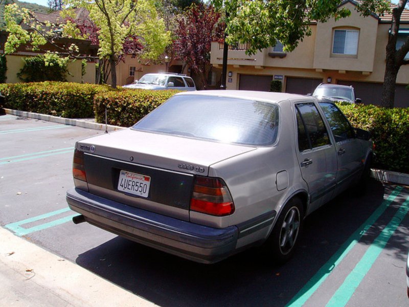 Saab 9000 Nameplate