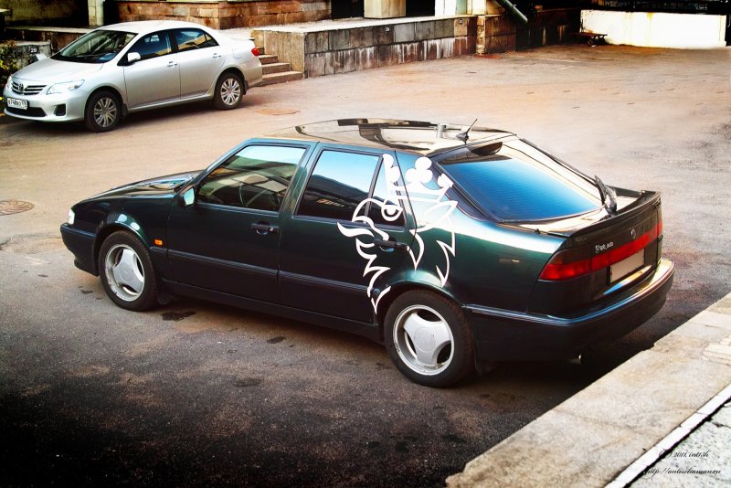 Saab 9000 матовый