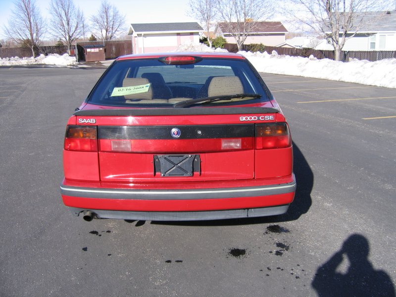 Saab 9000 Red