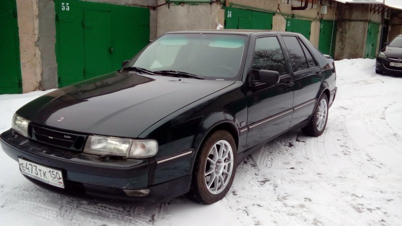 Переделка морды Сааб 9000