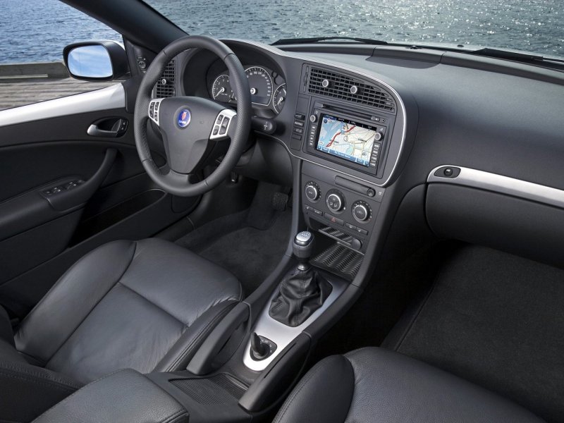 Saab 9-3 II Рестайлинг салон