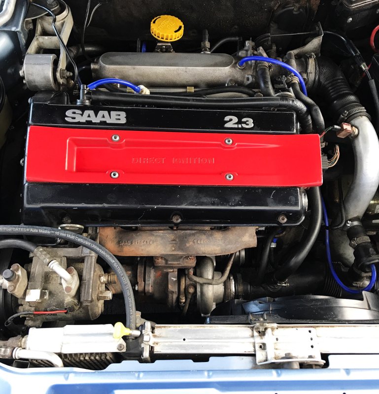 Saab 9000 мотор