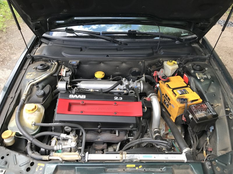 Saab 9000 мотор