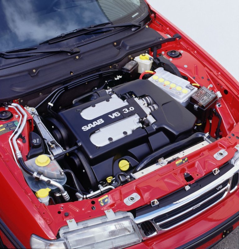 Saab 9000 v6 двигатель