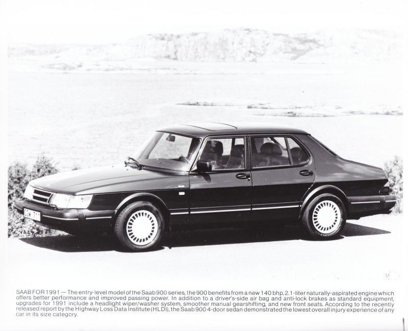 Saab 900 габариты