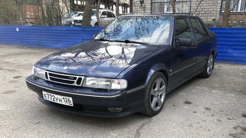 Saab 9000 CDE 2.3 турбо зеленый