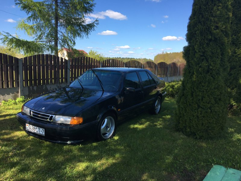 Saab 9000 CDE 2.3 турбо зеленый