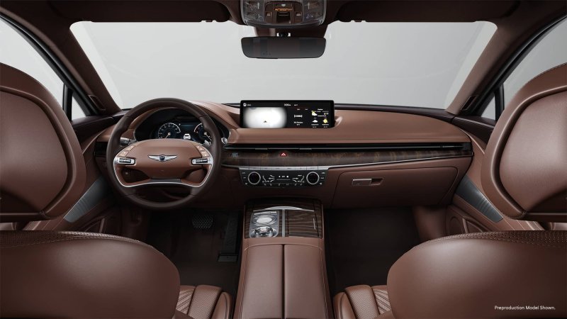 Genesis g80 2021 салон