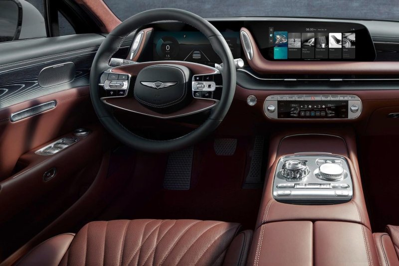 Genesis g90 2022 салон