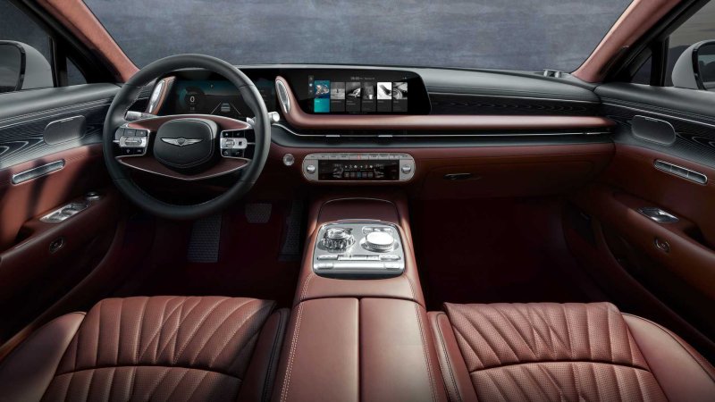 Genesis g90 2022 салон