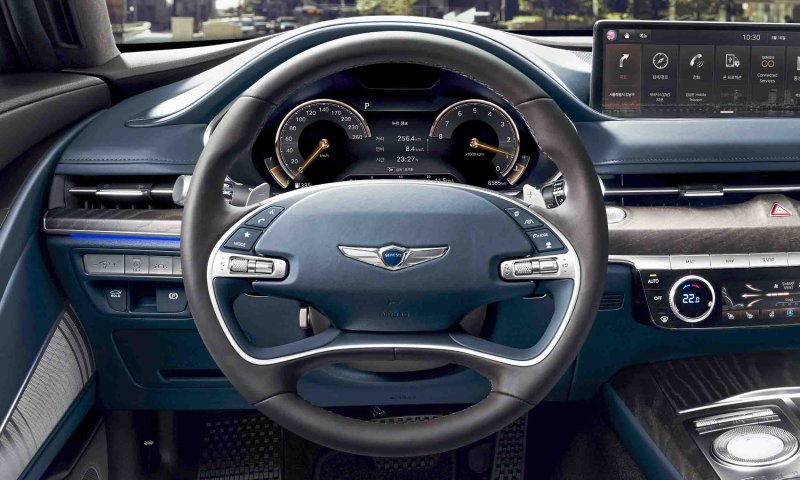 Genesis g80 2021 салон