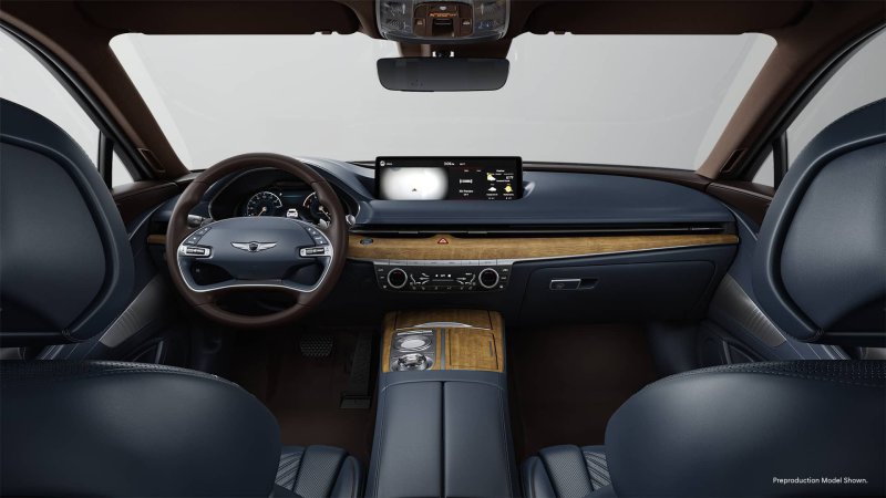 Genesis g80 2021 интерьер