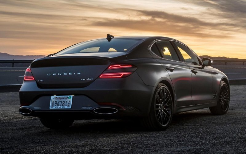 Genesis g70 2021 черный