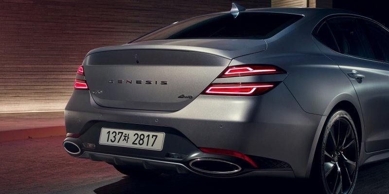 Новый Genesis g70 2021