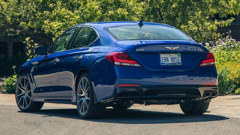 Новый Genesis g70 2021
