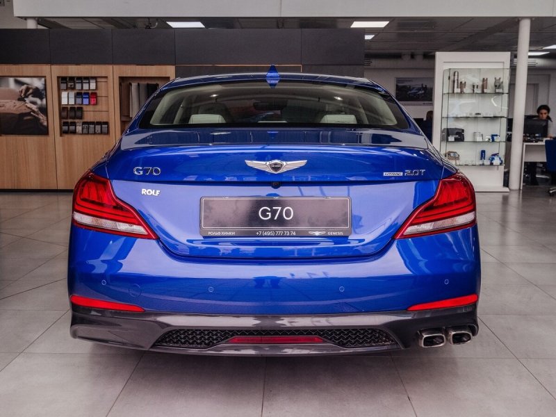 Дженезис g70 синий