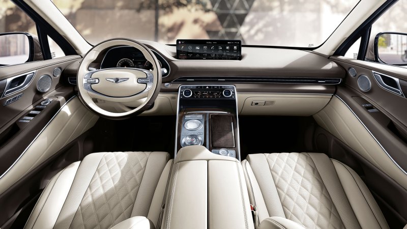 Genesis gv80 салон