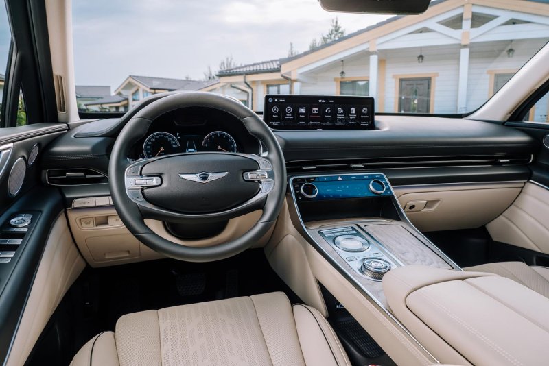 Genesis gv80 салон
