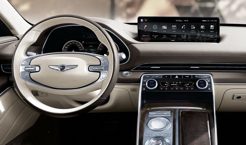 Hyundai Genesis gv80 салон