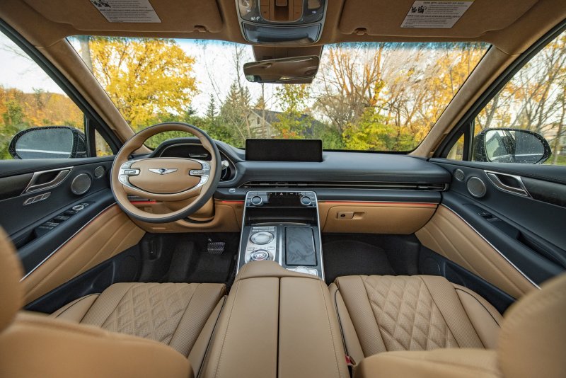 Genesis gv80 салон