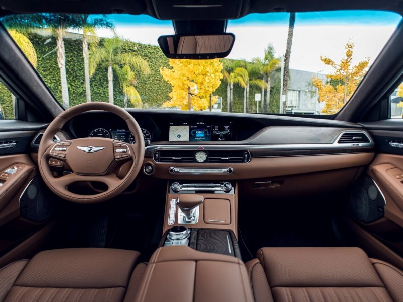 Genesis g90 2020 салон