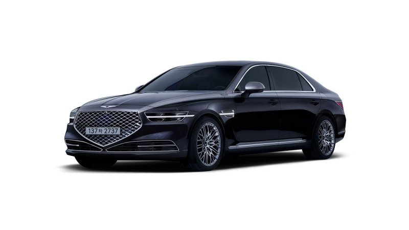 Новый Genesis g90 2021
