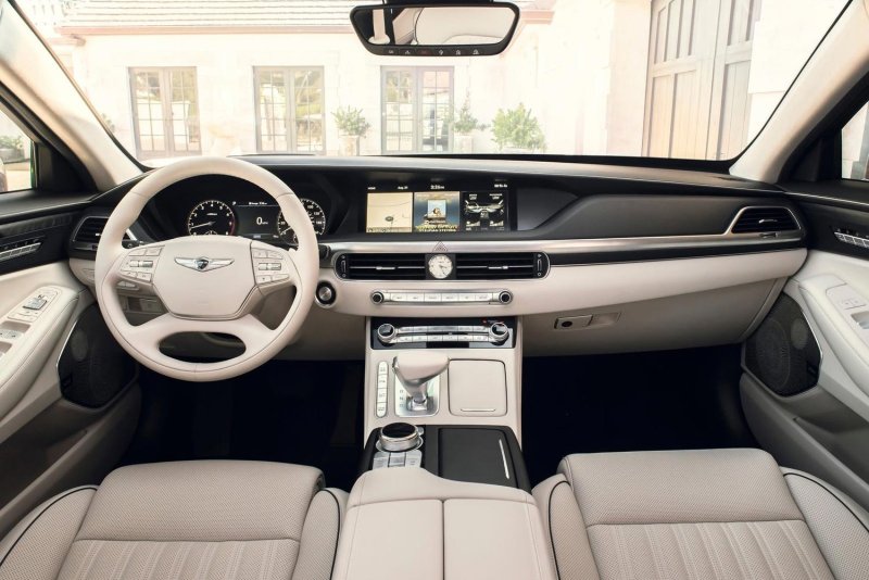 Genesis g90 2020 салон