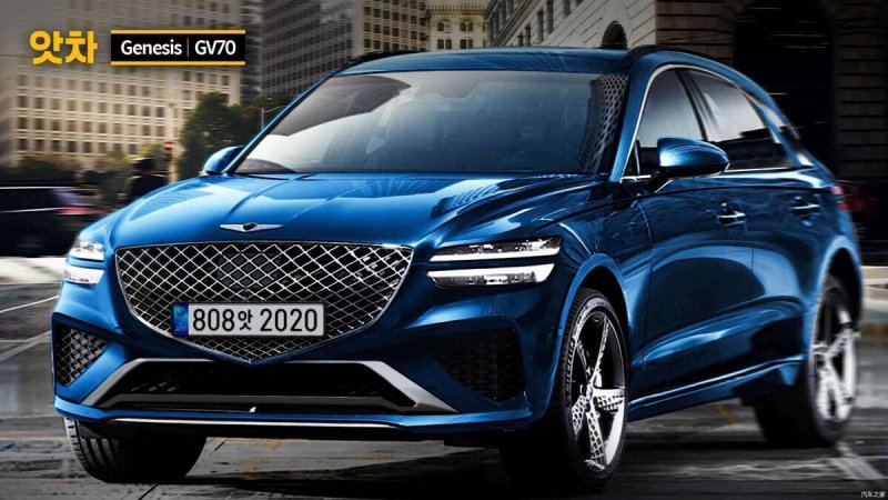 Новый кроссовер Genesis gv70