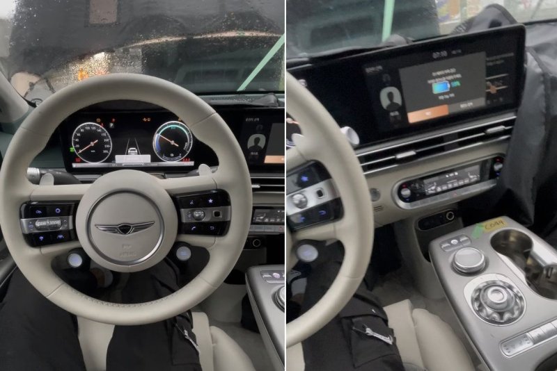 Genesis gv60 интерьер