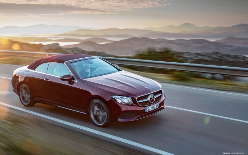 E300 кабриолет Mercedes