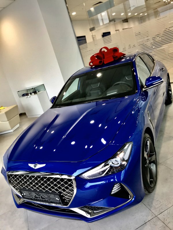 Genesis g70 синий