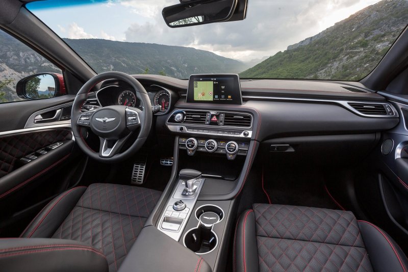 Genesis g70 интерьер