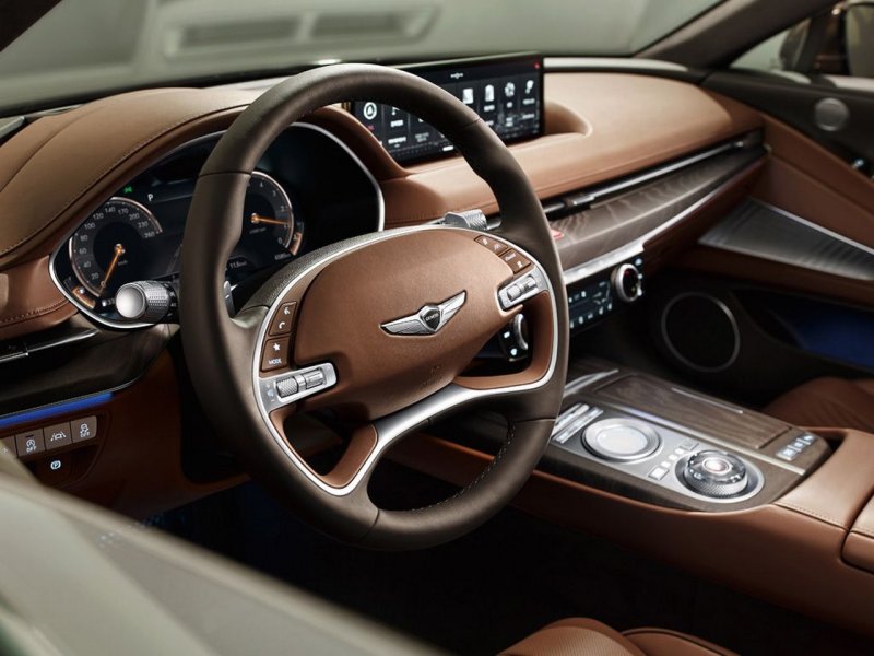 Genesis g80 2021 салон