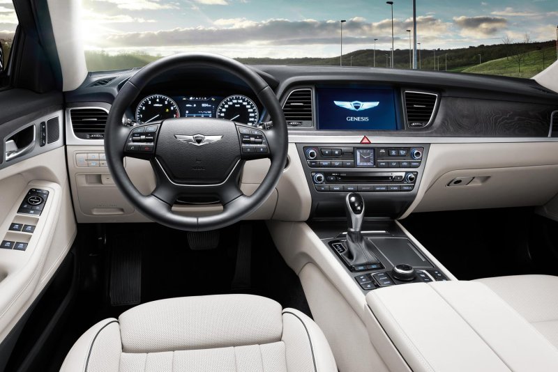 Hyundai Genesis 2014 интерьер