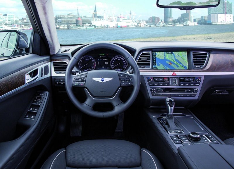 Hyundai Genesis 2014 салон
