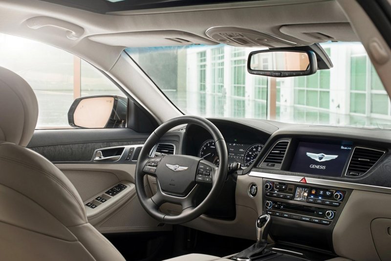 Hyundai Genesis sedan 2015 салон