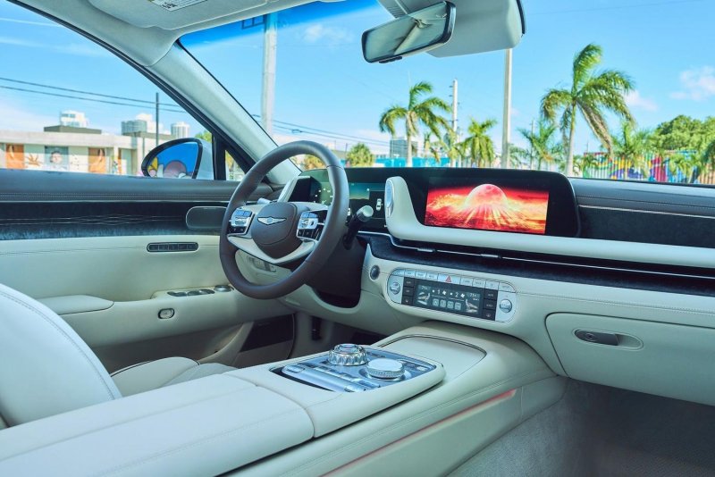 Genesis g90 2023 салон